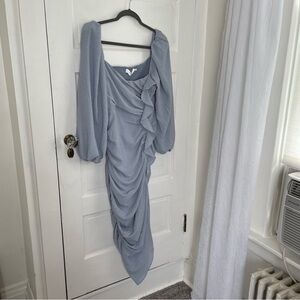 Astr The Label Blue Dress